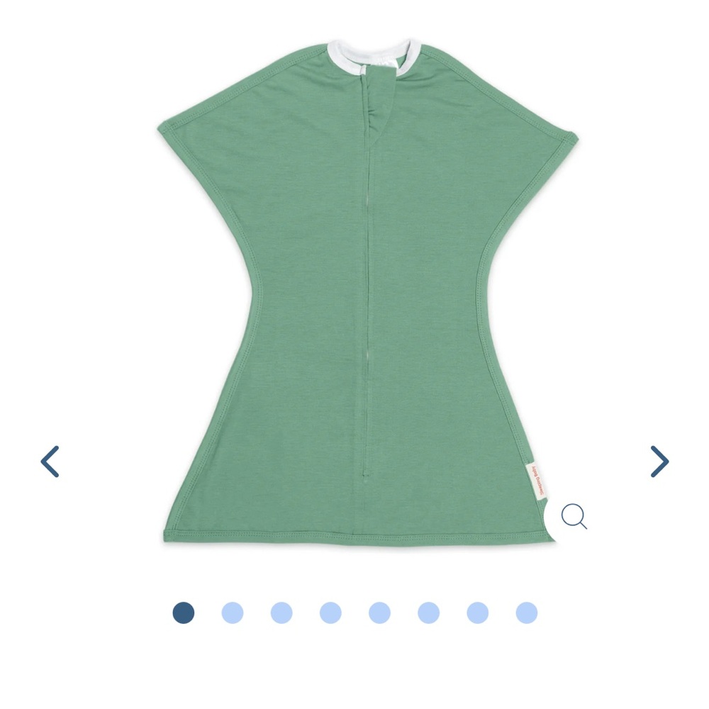 Zipadee Zip green, Size 6-12 month, never worn (but washed). Like new condition.
